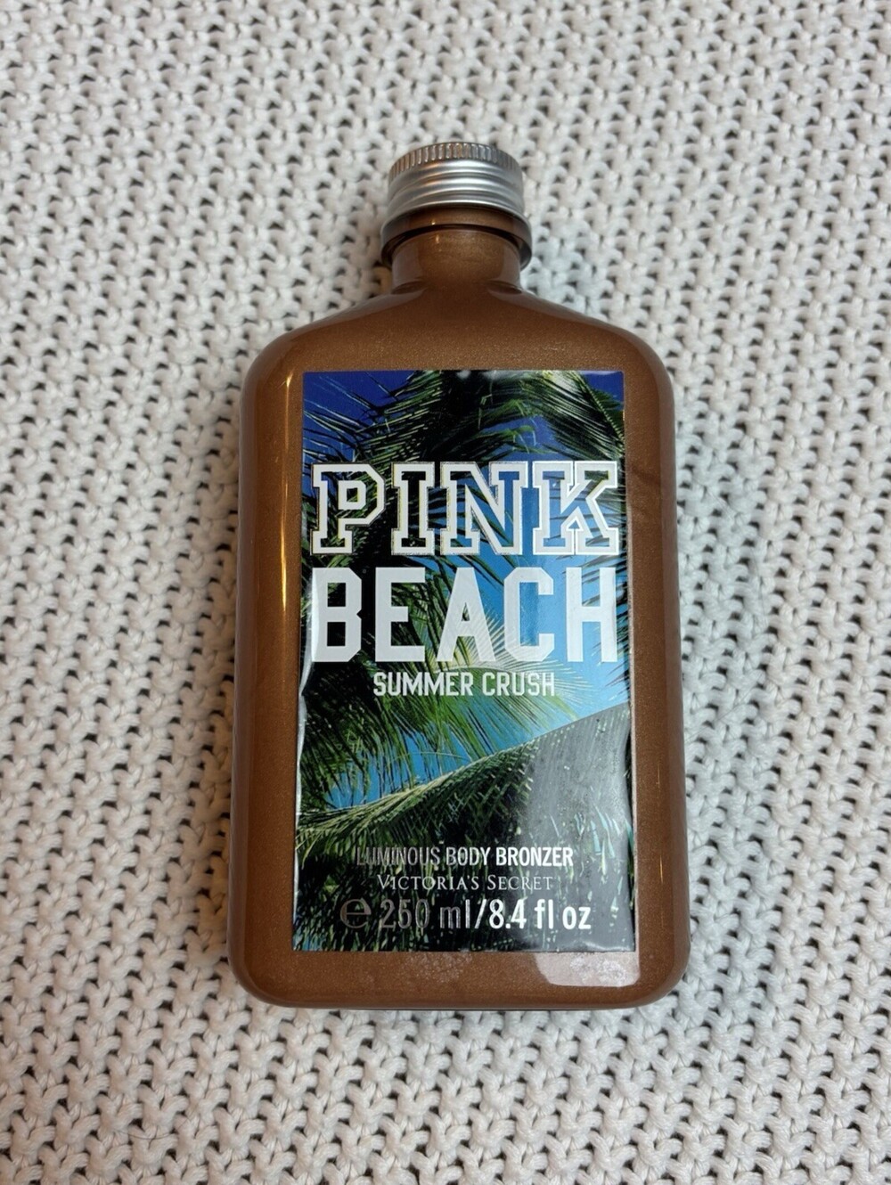 SUMMER CRUSH Victoria's Secret PINK BEACH Luminous Body Bronzer 50% Full